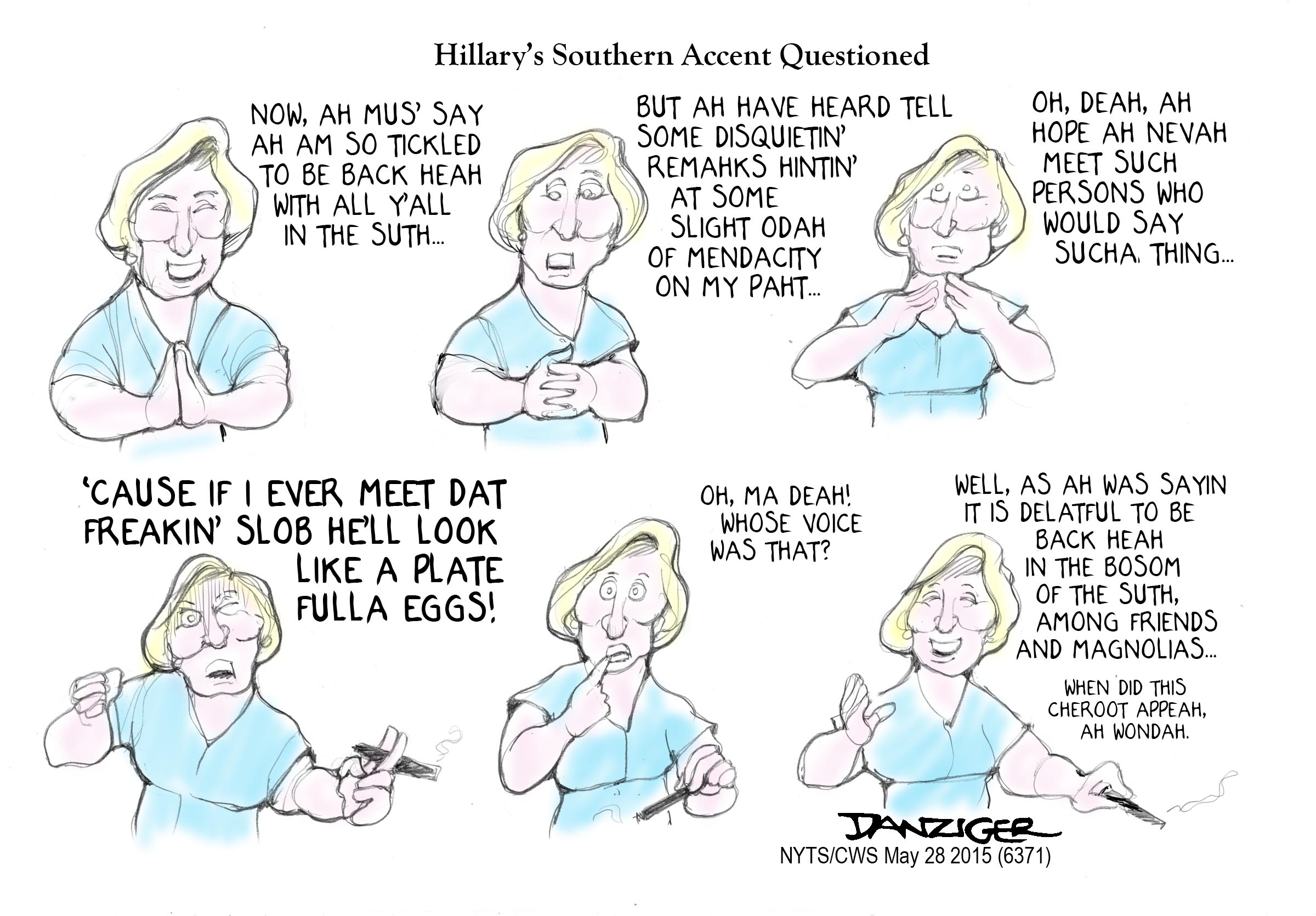 Hillary's Southern Accent